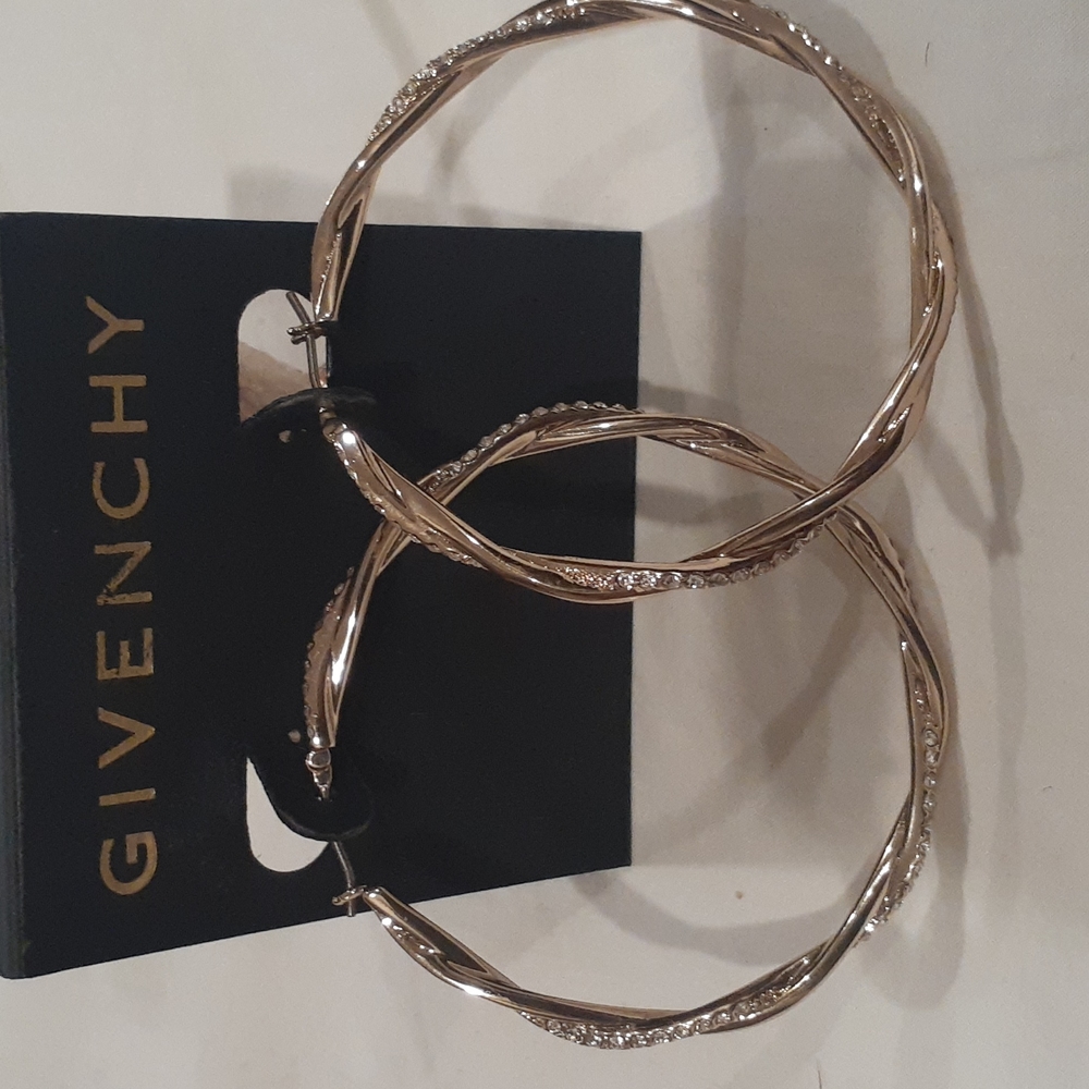 Authentic Givenchy hoop earrings
